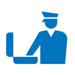 日本での通関検査